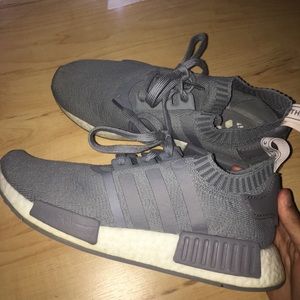 Women’s Adidas grey nmd shoes